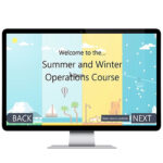 Summer and Winter Operations online aviation training eLearning course.