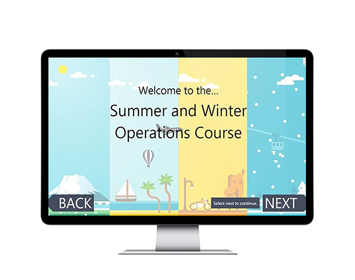 Summer and Winter Operations online aviation training course.